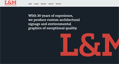 Desktop Screenshot of lmsigns.com